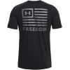 imageUnder Armour Mens New Freedom Banner TShirt002 Black   Pitch Gray