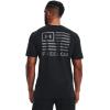 imageUnder Armour Mens New Freedom Banner TShirt002 Black   Pitch Gray