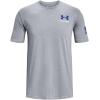 imageUnder Armour Mens New Freedom Banner TShirt036 Steel Medium Heather  Royal  Red