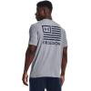 imageUnder Armour Mens New Freedom Banner TShirt037 Steel Light Heather   Midnight Navy