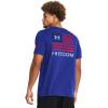 imageUnder Armour Mens New Freedom Banner TShirt400 Royal   Red