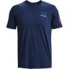 imageUnder Armour Mens New Freedom Banner TShirt408 Academy  Royal  Red