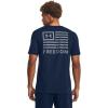 imageUnder Armour Mens New Freedom Banner TShirt411 Academy   Steel