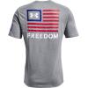 imageUnder Armour Mens New Freedom Banner TShirtSteel Light Heather 035Royal