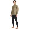 imageUnder Armour Mens Tac Mock Coldgear Infrared Base Tshirt499 Federal Tan   Black