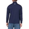 imageUnder Armour Mens Tee 2 Green 14 Zip410 Midnight Navy   White