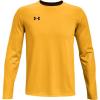 imageUnder Armour Mens Wall Goalkeeper JerseySteeltown Gold 750Black