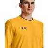 imageUnder Armour Mens Wall Goalkeeper JerseySteeltown Gold 750Black