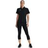 imageUnder Armour Tech Team Womens Short Sleeve Polo ShirtBlack  White
