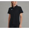 imageUnder Armour Tech Team Womens Short Sleeve Polo ShirtBlack  White