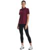 imageUnder Armour Tech Team Womens Short Sleeve Polo ShirtMaroon  White