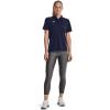 imageUnder Armour Tech Team Womens Short Sleeve Polo ShirtMidnight Navy  White