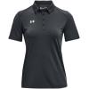 imageUnder Armour Tech Team Womens Short Sleeve Polo ShirtStealth Gray  White