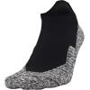 imageUnder Armour UnisexAdult Run Cushion No Show Tab SocksBlackPitch Gray 1pair