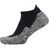 imageUnder Armour UnisexAdult Run Cushion No Show Tab SocksBlackPitch Gray 1pair