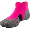 imageUnder Armour UnisexAdult Run Cushion No Show Tab SocksElectro Pink Assorted