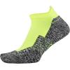 imageUnder Armour UnisexAdult Run Cushion No Show Tab SocksHi Vis YellowBlack 1pair