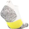 imageUnder Armour UnisexAdult Run Cushion No Show Tab SocksWhite 1pair