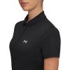 imageUnder Armour Womens Active Short Sleeve Polo001 Black   White