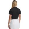 imageUnder Armour Womens Active Short Sleeve Polo001 Black   White