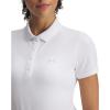 imageUnder Armour Womens Active Short Sleeve Polo100 White   Halo Gray