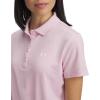 imageUnder Armour Womens Active Short Sleeve Polo647 Prime Pink   White