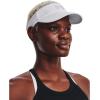 imageUnder Armour Womens Blitzing Visor100 White   Halo Gray