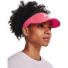 imageUnder Armour Womens Blitzing Visor683 Pink Shock   White