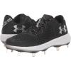 imageUnder Armour Womens Glyde 20 Mt Softball Shoe001 BlackBlackMetallic Silver