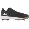 imageUnder Armour Womens Glyde 20 Mt Softball Shoe001 BlackBlackMetallic Silver