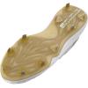 imageUnder Armour Womens Glyde 20 Mt Softball Shoe105 WhiteWhiteMetallic Gold