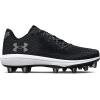imageUnder Armour Womens Glyde 20 Mt TPU Softball Shoe001 BlackBlackMetallic Silver