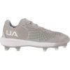 imageUnder Armour Womens Glyde 20 Mt TPU Softball Shoe102 Baseball GrayBaseball GrayMetallic Silver