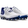 imageUnder Armour Womens Glyde 20 Mt TPU Softball Shoe104 WhiteRoyalMetallic Silver