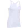 imageUnder Armour Womens HeatGear Armour Racer TankWhite 100Metallic Silver