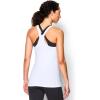 imageUnder Armour Womens HeatGear Armour Racer TankWhite 100Metallic Silver