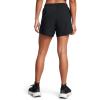 imageUnder Armour Womens Mileage 5 Inch Shorts002 Black  Black  Reflective