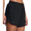 imageUnder Armour Womens Mileage 5 Inch Shorts002 Black  Black  Reflective