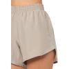 imageUnder Armour Womens Mileage 5 Inch Shorts203 Timberwolf Taupe   Reflective