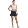 imageUnder Armour Womens Mileage Shorts411 Midnight Navy   Reflective