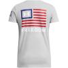 imageUnder Armour Womens New Freedom Banner TShirt011 Mod Gray Medium Heather   Royal