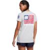 imageUnder Armour Womens New Freedom Banner TShirt011 Mod Gray Medium Heather   Royal