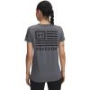 imageUnder Armour Womens New Freedom Banner TShirt025 Castlerock   Black