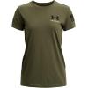 imageUnder Armour Womens New Freedom Banner TShirt391 Marine Od Green   Black