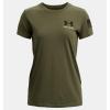 imageUnder Armour Womens New Freedom Banner TShirt391 Marine Od Green   Black