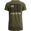 imageUnder Armour Womens New Freedom Banner TShirt391 Marine Od Green   Black