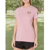 imageUnder Armour Womens New Freedom Banner TShirt697 Pink Elixir   Marine Od Green
