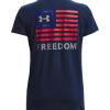 imageUnder Armour Womens New Freedom Banner TShirtAcademy Blue 408Royal