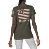 imageUnder Armour Womens New Freedom Banner TShirtBaroque Green 310Pink Clay