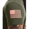 imageUnder Armour Womens New Freedom Banner TShirtMarine Od Green 390Pink Sands